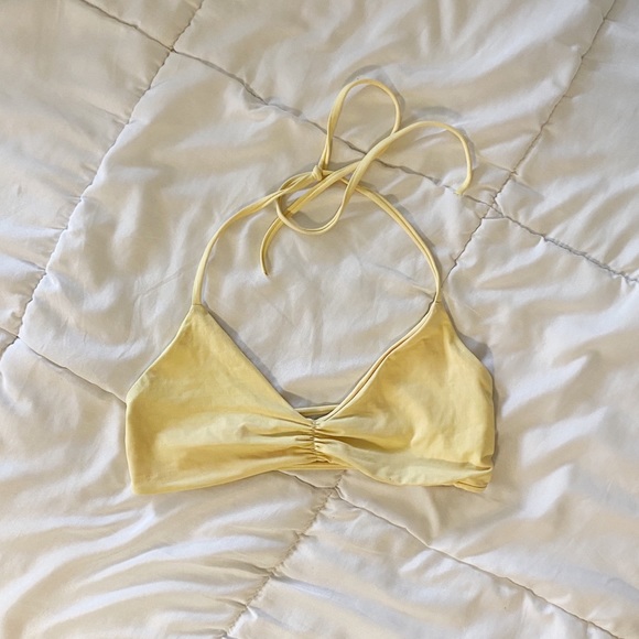 acacia swimwear Other - Yellow Bikini Top